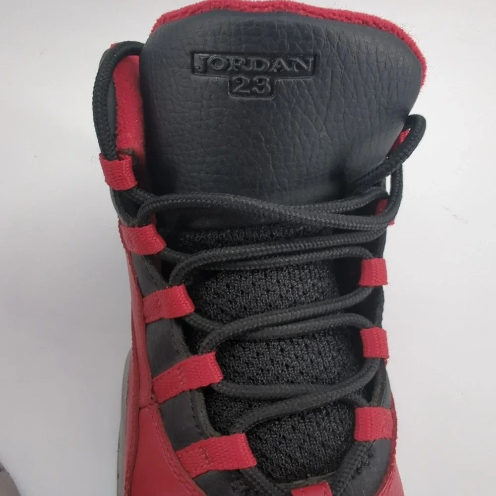 Nike Air Jordan 10 Retro BP Gym Red Black 310807-601 Youth Size 3Y‎ OG Box